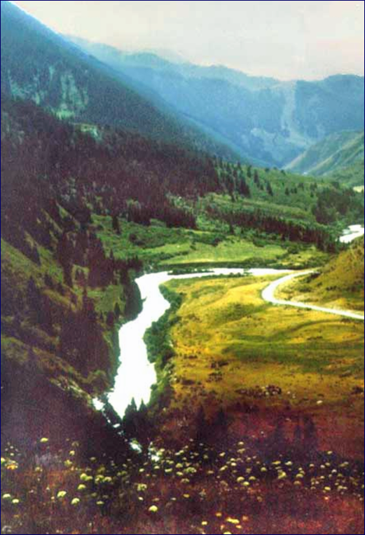 Mountains Radio Expedition. Kirgiz. 1989