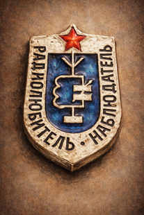 Shortwave Listener (SWL) Observer Badge