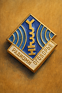 Soviet badge - Radio Sport Multi-Event
