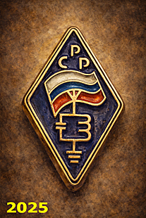 Union of Radio Amateurs of Russia Badge, 2025