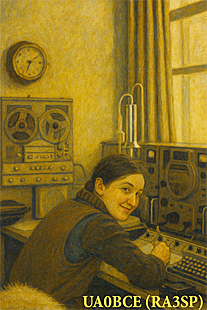 UA0BCE RA3SP, Melina Faina